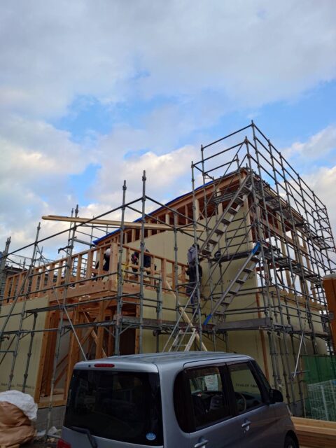 【Y様邸】建て方はじまりました