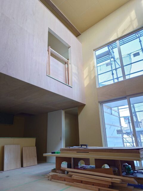 Y様邸進捗状況です。